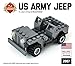Brickmania US ARMY Jeep - 100% LEGO ®