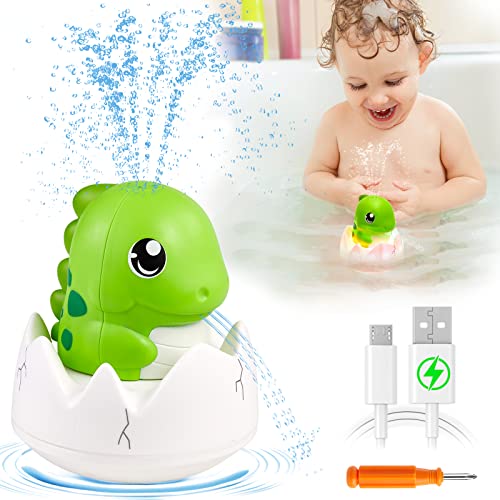 Rechargeable Baby Bath Toys, Dinosaur Baby Toys Gifts, Light Up Bath