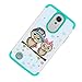 LG Aristo Case,LG Phoenix 3 Case,LG LV3 Case,LG Fortune Case,Yiakeng Dual Layer Armor Hard Slim Hybrid Kickstand Phone Cover Case for LG Aristo/K8 2017(Lovely Owl)