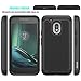 Moto G Play Case, OEAGO Moto G4 Play Case Cover Accessories [Shockproof] [Impact Protection] Hybrid Dual Layer Defender Protective Case Cover for Motorola Moto G Play 4th Gen/Moto G4 Play - Black
