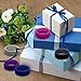 Tera Armor - 5 Ring Pack Women's Silicone Wedding Ring Band - Purple, Pink, B...