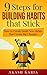 Habits for Life: 9 Steps for Building Habits that Stick