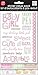 me & my BIG ideas Glitter Sticker Flip Value Pack, Sweet Baby Girl