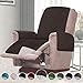 Rose Home Fashion Reversible Recliner Chair Cover - Pet & Furniture Protector, Machine Washable, Double Diamond Quilted (Small: Chocolate/Beige)