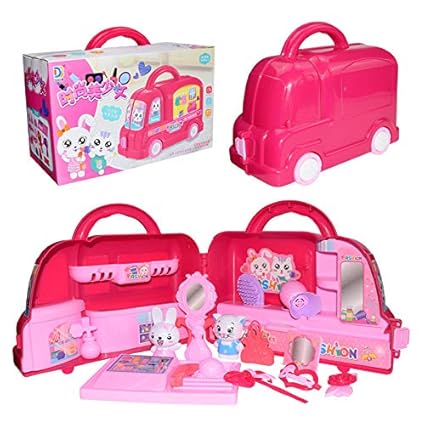 FidgetGear Children Play House Toy Set Simulation Kitchen Ware Set Storage Box Medical Tool Children Gift Toy red