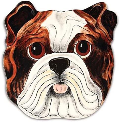 Pavilion Rescue Me Now English Bulldog Ear Plate, George, 10-Inch