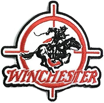 8.9 cm x 9.0 cm Winchester Fire Arms Knife Logo Sign Logo Jacket T shirt Patch