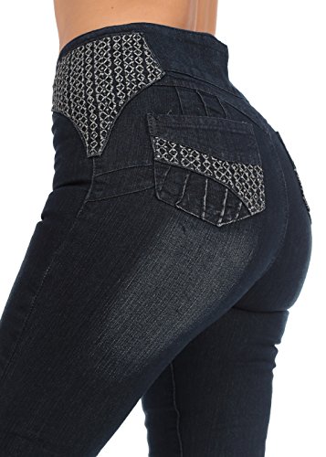 High Waist Jeans, Stitching Detail J3222-2230