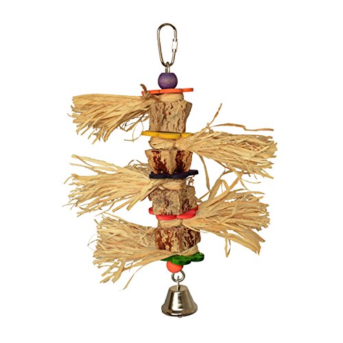 Super Bird Creations Tassel Time Bird Toy 9.5