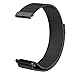 V-MORO Milanese Strap Compatible with Gear S3 Frontier Bands/Galaxy Watch 46mm Band 22mm Black Loop Mesh Stainless Steel Metal Bracelet for Samsung Galaxy Watch 46mm/Gear S3 Smartwatch 6.3