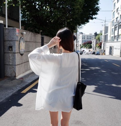 Freedi Women kimono UV Sun Protection Clothing Cover up Blouses Long Sleeve Top Cardigan Coat Jacket - Thumbnail 7