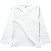 KISBINI Unisex Girls Cotton Long Sleeve T-Shirt Top Tees