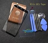Replacement Front Touch Screen Digitizer With Sensor Cable for Motorola Droid Turbo XT1254 W/ Pre-CUT OCA Tape&Tools