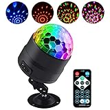 DJ Lights Disco Ball Stage Party Light Sound Activated 7 Modes Strobe Lights for Parties Dance Wedding Par karaoke Club with Remote Control