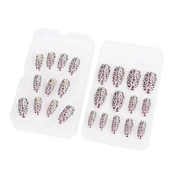 Amazon Com Edealmax Motif Leopard Femmes Lady Diy Faux Faux Tip Amazon Com Edealmax Motif Leopard Femmes Lady Diy Faux Faux Tip