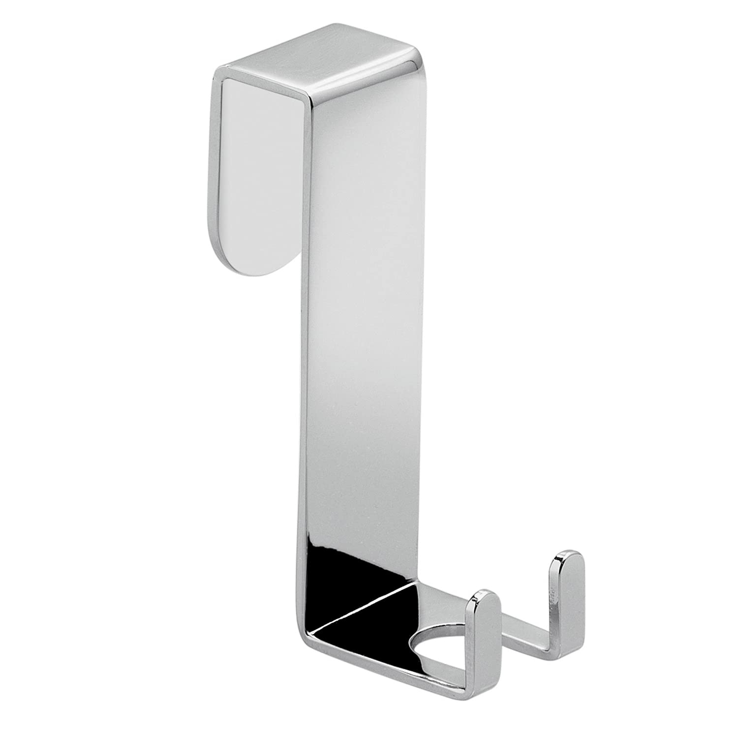 Gedy G-Thor Glass Squeegee, Sizes and Weight: 2.1X4.5X7 CM & 0.05 kg, Brass Wall Hook, Chrome Finish, R&D Design, 2 Year Warranty, Unique