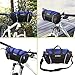 Allnice 11494 Bike Handlebar Bag 5L Reflective Bicycle Frame Pouch Cycling Handlebar Storage for Road MTB Outdoor
