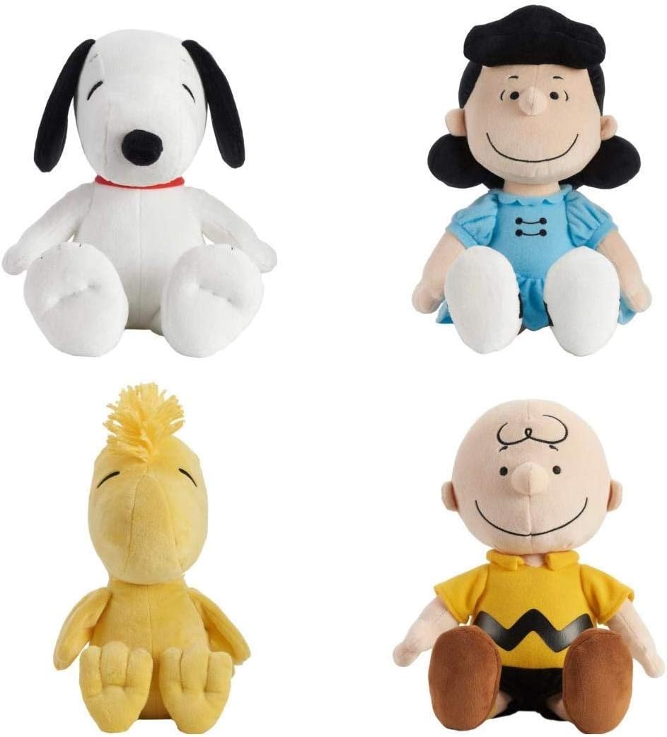 Set of 4 Kohl's Cares Snoopy, Charlie Brown, Lucy & Woodstock Plus