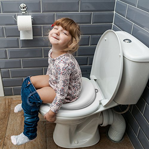 image for Potty Training Seat - Toddler Toilet Seat for Boys and Girls - Portabl