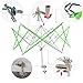 Cutehill Umbrella Swift Yarn Winder, Hand Operated Ball Winder Holder, Knitting Tool, for Swift Winding Lines, Laces, Yarns, Fiber or Other Strings