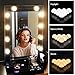 Vanity Mirror Lights Kit,Upgraded 3 Color Modes LED Lights for Mirror Makeup Mirror Lights Kit Hollywood Style Lighting Fixture Strip (Daylight,Warm,Natural White)