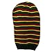 Rasta Striped Multi Deep Beanie - Rasta OSFM