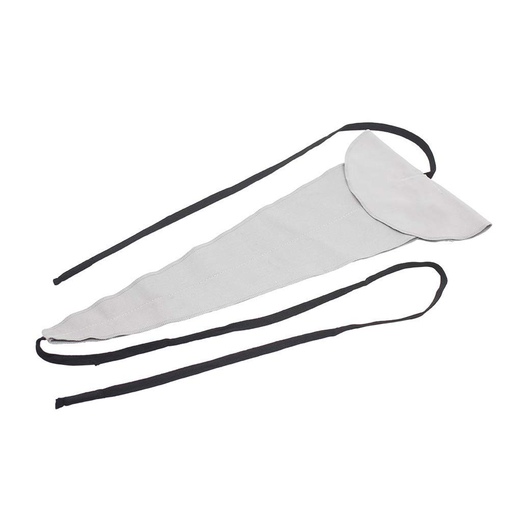 Saxophone Cleaning Cloth Fiber Sax Clarinet Mataintence Cleaning Cloth Tool for Tube Inside Clean(Gray)