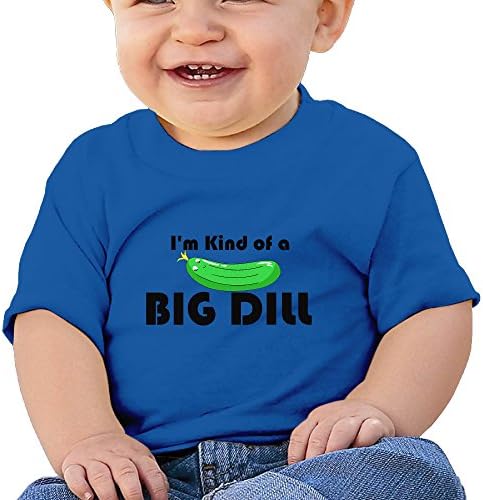 IM KIND OF A BIG DILL Babys Boy's Girls Short Sleeves T Shirt ColorNameShirt 6 M Tee