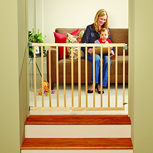 Stairway Swing Gate, Fits Spaces between 28" to 42" Wide and 30"high