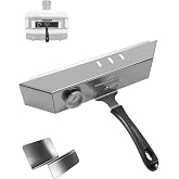 Oven Baffle Door Bracket Compatible with Gozney Dome Pizza Ovens | 304 Stainless Steel Baffle Door holder with Heat grip