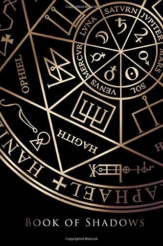 Book of Shadows - Seven Archangels Sigil: Journal (6 x 9 inches, 260 lined pages)