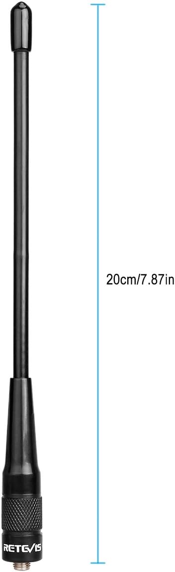 Retevis RHD701 Walkie Talkie Antenna, SMA-F, Dual Band - Image 3
