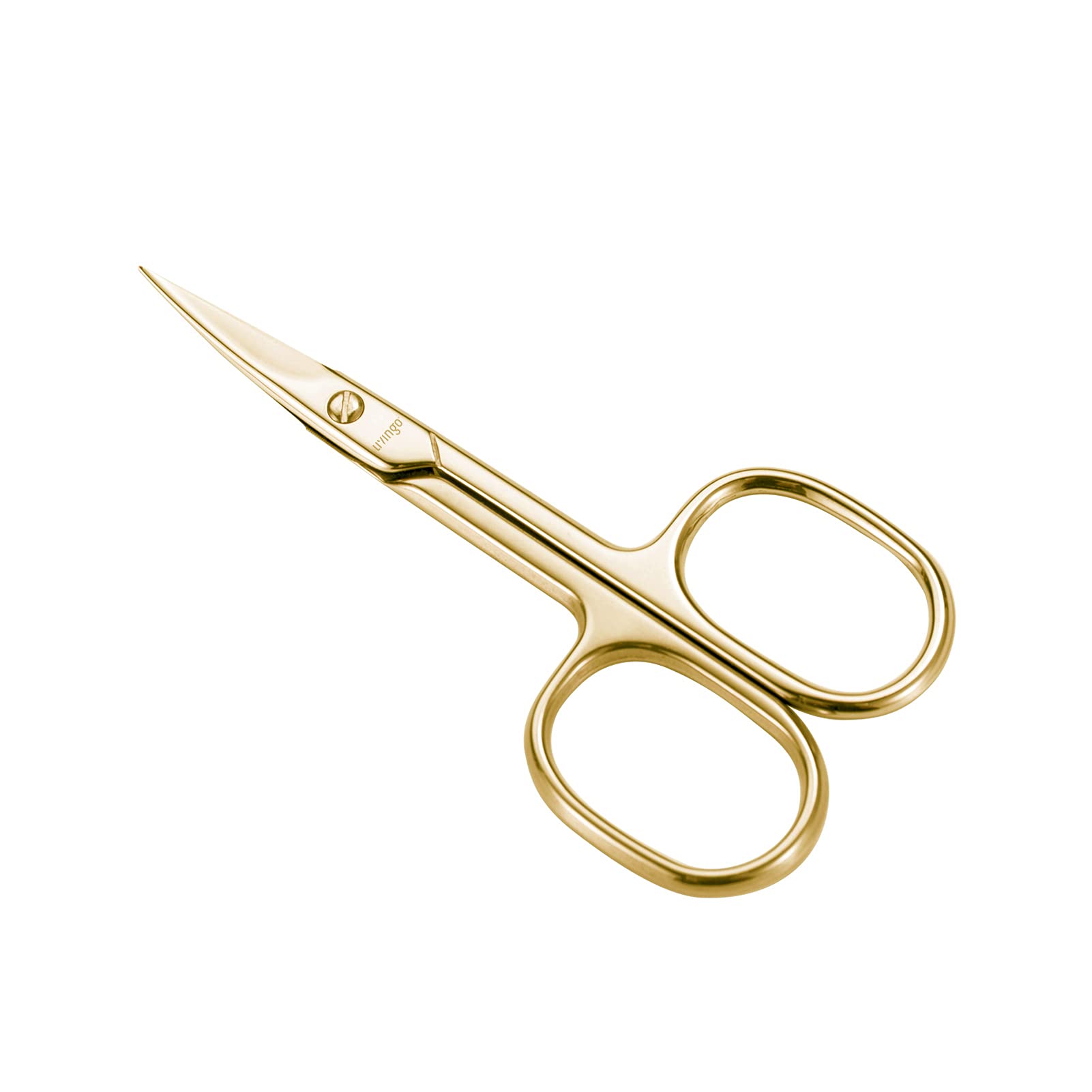 LIVINGO Premium Nail Scissors for Women & Men - Professional Stainless Steel with Curved Blade, Ideal for Manicure, Pedicure, Toenail & Ear Hair Trimming, Smooth Cutting & Beauty Care, Metal Case