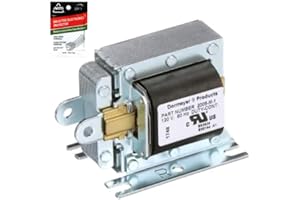FalconSupply Genuine Dormeyer 2005-M-1 Solenoid Kit for WoodMaster, Hardy, Central Boiler, Continuous Duty for Outdoor Wood Furnace Stove Burner Blower Damper Parts, Replaces 4X240