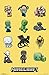 Trends International Minecraft - Characters Poster and Poster Clip Bundle