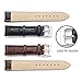 CIVO 2 Packs Genuine Leather Watch Bands Top Calf Grain Leather Watch Strap 16mm 18mm 20mm 22mm 24mm for Men and Women