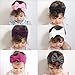 Baby Girl Elastic Headbands Newborn Toddler Hairbands Bows Children Soft Headwrap Hair Accessories (A-mixed color set-10pcs, cotton)