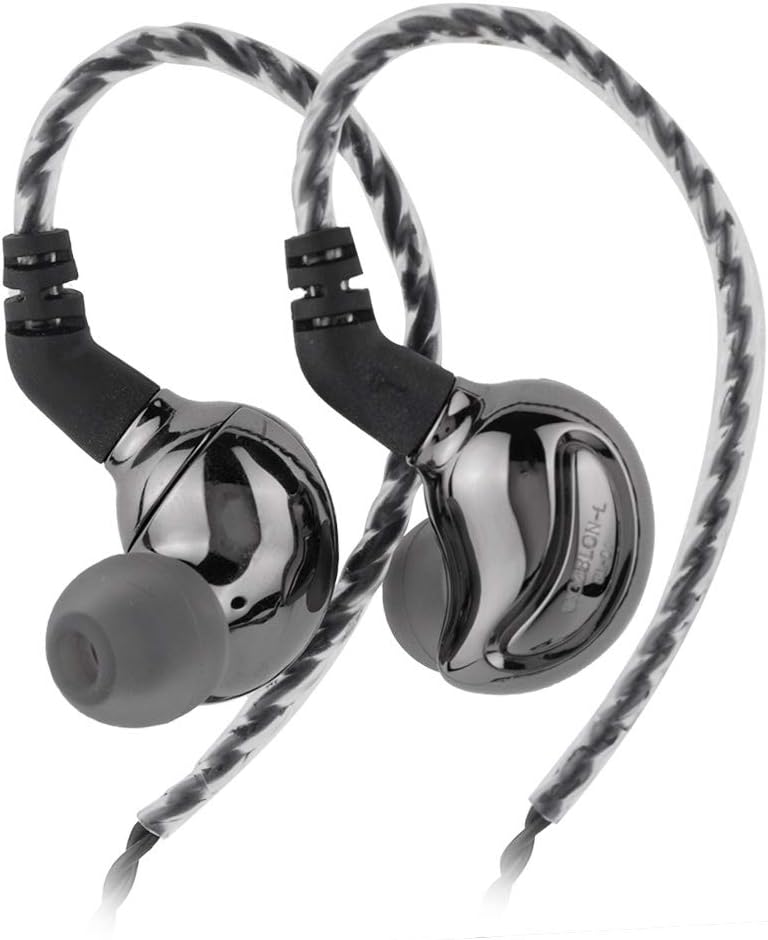 Linsoul BLON BL-01 10mm Biology Fiber Diaphragm Driver HiFi In-ear Earphone with 0.78mm 2Pin Detachable Cable (Without mic, Black)