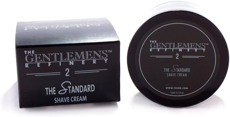 The Gentlemens Refinery 'The Standard' Shave Cream (150ml) All-Natural and Organic