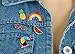 Enamel Summer Vacation Pins Set Pineapple Sunglasses Rainbow Watermelon Pins for Clothes/Bags/Backpacks