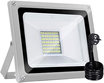 30W Proyector LED Para Exteriores con Enchufe, Bellanny Proyector ...