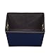 Household Essentials Small Tapered Decorative Storage Bins, 2 pc Set, Blue, Navy Blue