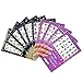 30pcs Christmas Nail Art Sticker Xmas Snowflakes Winter Designs Nail Decals Water Transfer for Women Teens Kid DIY Nail Decoration