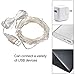 Excelvan Safe Low Voltage 10m/33ft 100 LED String Lights Copper Wire, USB Operated Waterproof Decorative Fairy Starry Lights for Christmas, Wedding, Home, Patio, Garden and Party, Holiday, Cool White