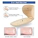 Heel Cushion Inserts - Reusable Soft Shoe Inserts & Heel Cushion Pads for Women Self-Adhesive Foot Care Protector Grips Liners for Womens Loose Shoes - Heel Pain Relief Bunion Callus Blisters- 6 Pairs