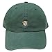 C104 Bulldog Small Embroidery Cotton Baseball Cap 8 Colors (Hunter Green)