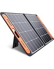 Jackery SolarSaga 60W Solar Panel for Explorer 160/240/500 as Portable Solar Generator, Portable Foldable Solar Charger for Summer Camping Van RV(Can't Charge Explorer 440/ PowerPro)