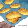 Aschef-5-Pieces-Silicone-Nonstick-Baking-Pan-Bakeware-Mold-Tray-Tools-Set-BPA-Free-Food-Grade-for-Muffin-Bread-Loaf-Cake-Pan-Sheet-Set-Blue Economical 7in1 Nonstick Silicone Baking Cake Pan Tin Tray Sheet Mould Set for Oven, BPA Free Heat Resistant Bakeware…