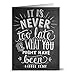 Note Card Cafe Inspirational Greeting Cards with Kraft Kraft Envelopes | 36 Pack | Chalkboard Inspirational Quotes | Blank Inside, Glossy Finish | for Greeting Cards, All Occasions, Birthdays