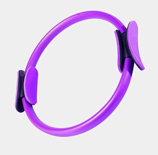 Amazon Co Jp ピラティスリング ピラティスリング ふくらはぎマッサージ 弾力性 最高のヨガ機器 最高の製品 Purple ホーム キッチン